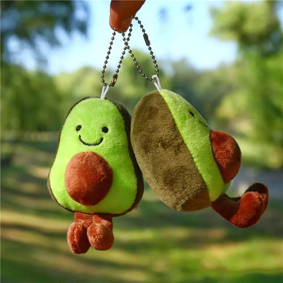 Shop Plush Avocado Keychain - Goodlifebean Plushie | Stuffed Animal