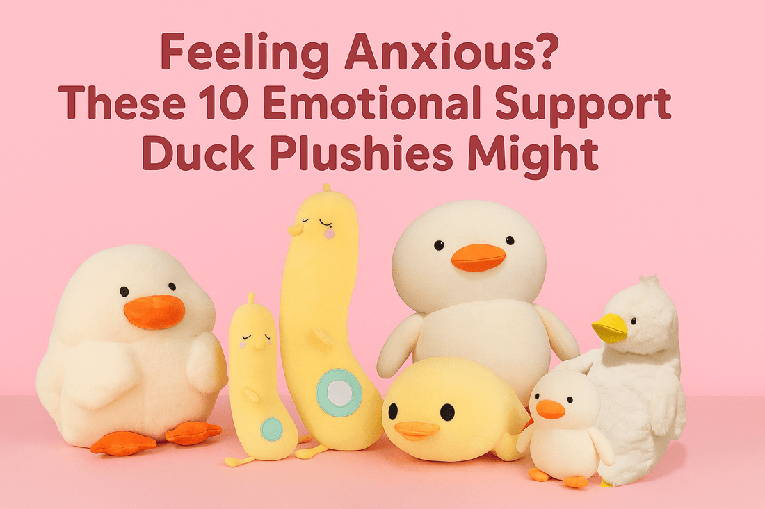 Feeling Anxious? These 10 Emotional Support Duck Plushies Might Be the Cutest Cure Ever - Goodlifebean