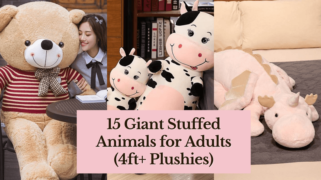 15 Giant Stuffed Animals for Adults (4ft+ Plushies) - Goodlifebean