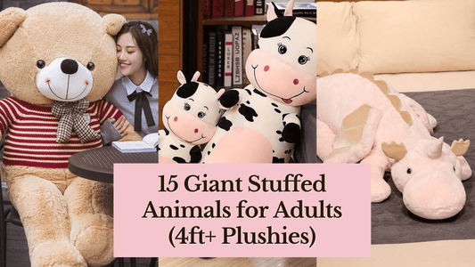 15 Giant Stuffed Animals for Adults (4ft+ Plushies) - Goodlifebean