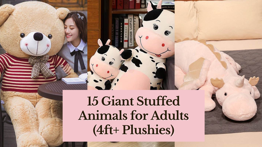 15 Giant Stuffed Animals for Adults (4ft+ Plushies)