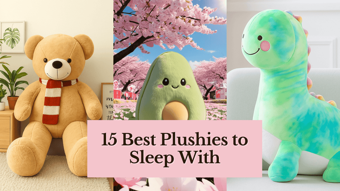 15 Plushies to Sleep With | Best Emotional Support Stuffed Animals - Goodlifebean