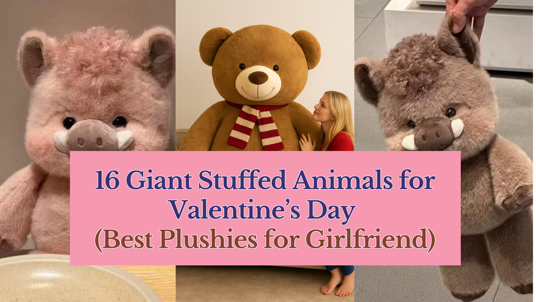 16 Giant Stuffed Animals for Valentine’s Day (Best Plushies for Girlfriend)