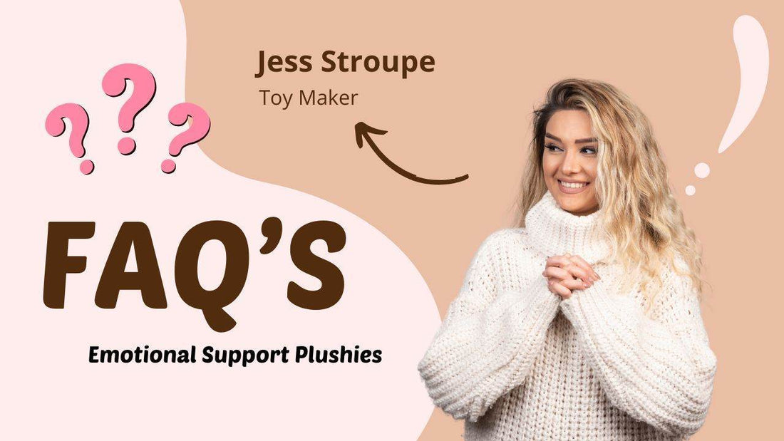 Everything You Need to Know About Emotional Support Plushies | FAQs - Goodlifebean