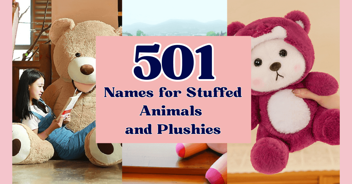 501 Unique Names for Your Plushies And Stuffed Animals – Goodlifebean