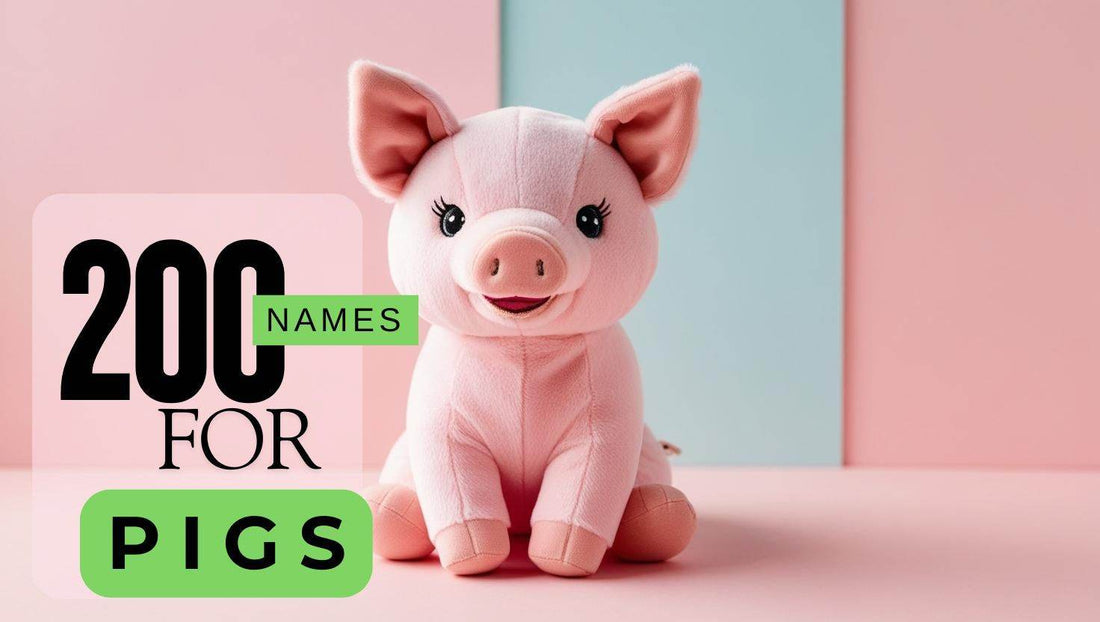 200+ Names for Your Stuffed Animal Pig Plushie (With Meanings) - Goodlifebean