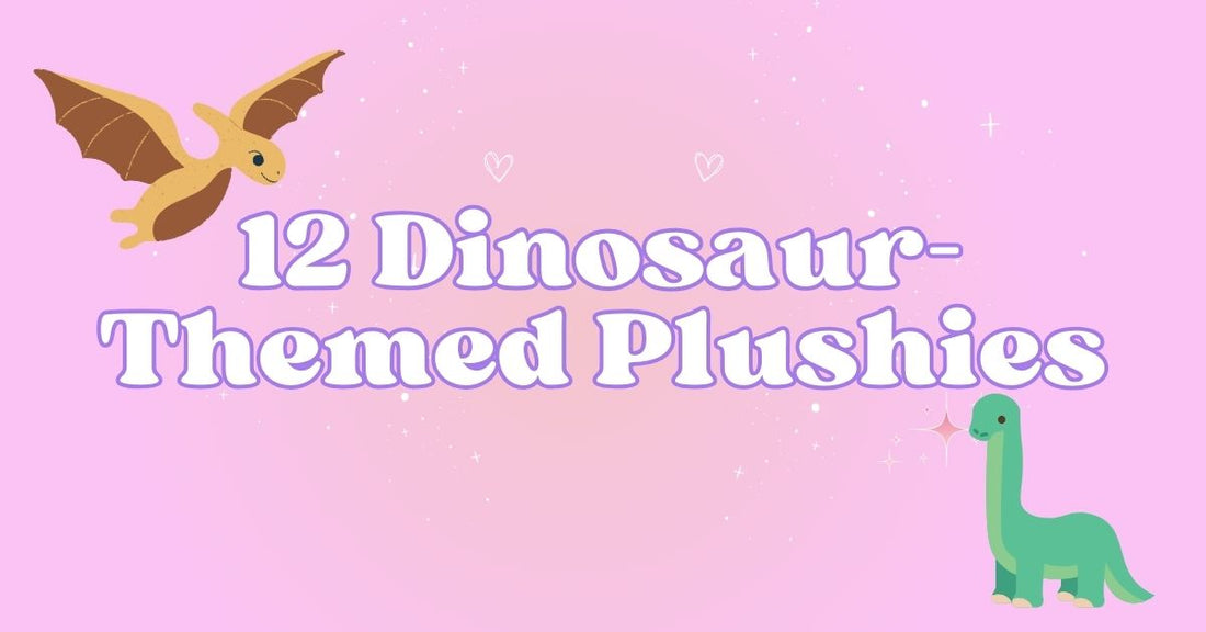 Roar into Fun with These 12 Dinosaur-Themed Plushies