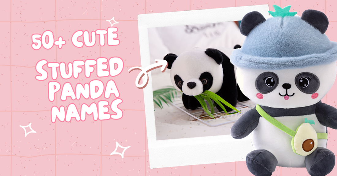 50+ Names for Stuffed Animal Panda | Names for Panda Plushie | Stuffed Panda