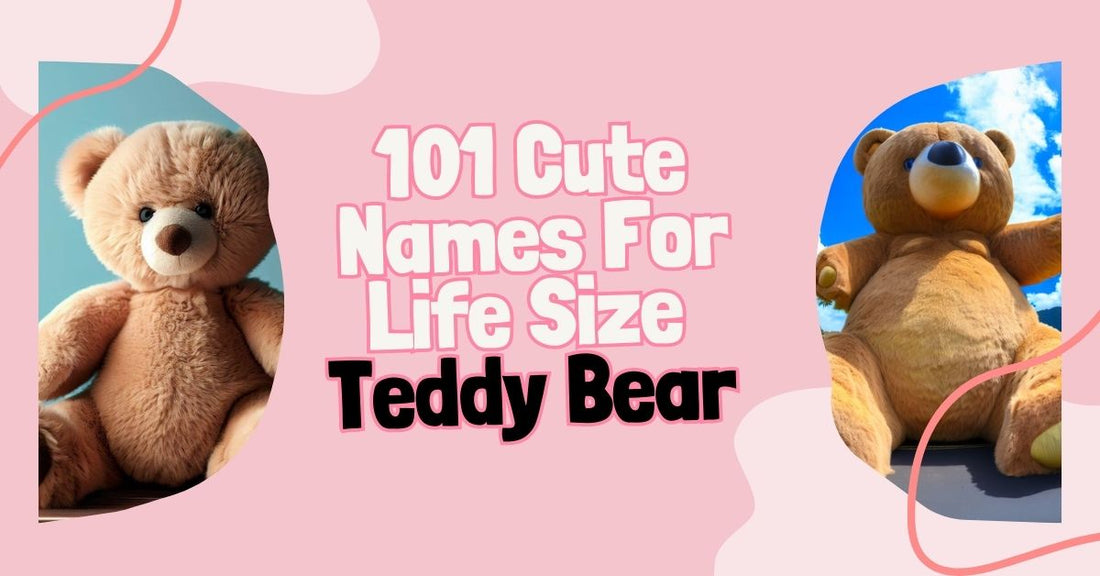 101 Cute Names for Your Life Size Teddy Bear