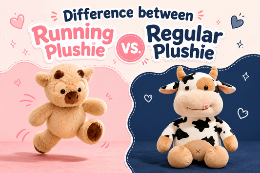 Difference between Running Plushie vs. Regular Plushie