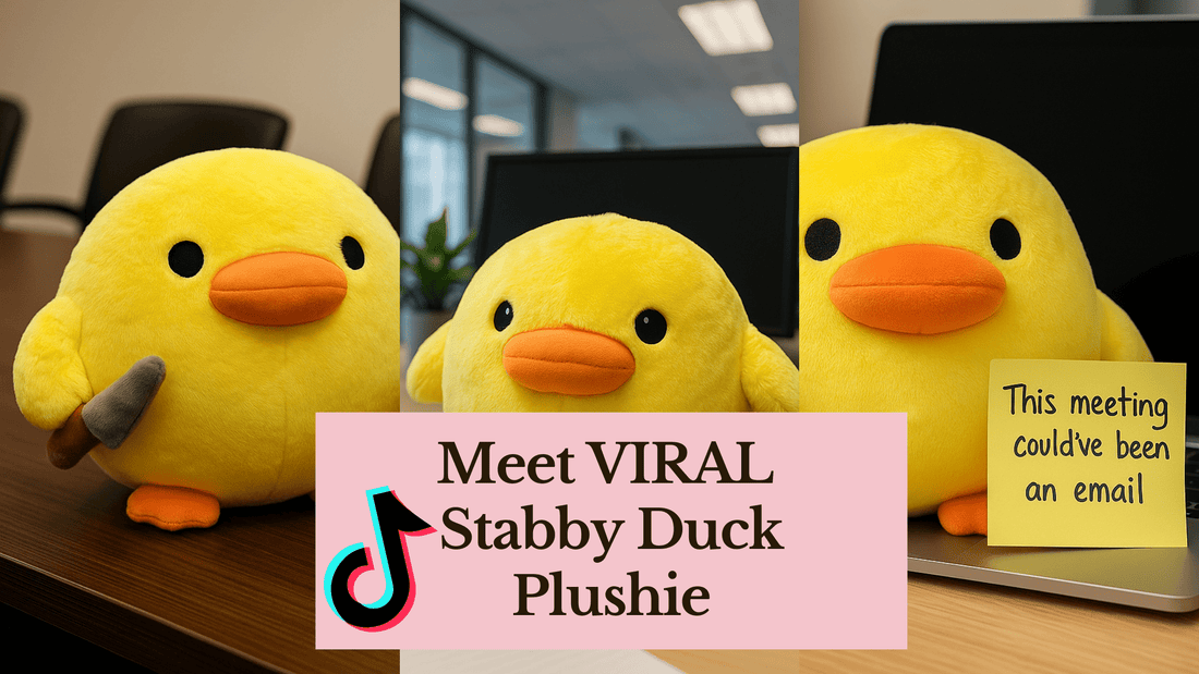 Most Popular Stuffed Animal 2025: CHUBBY Stabby Duck Plushie - Goodlifebean