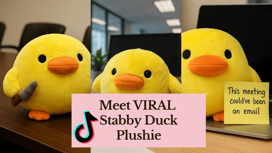 Most Popular Stuffed Animal 2025: CHUBBY Stabby Duck Plushie - Goodlifebean