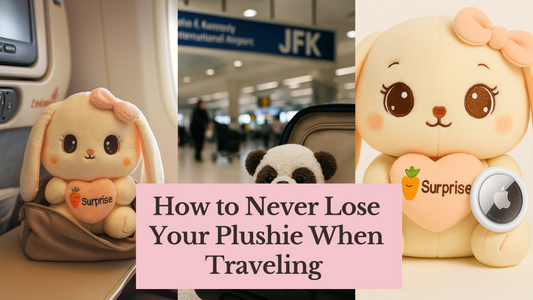 How to Never Lose Your Plushie When Traveling