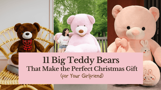 11 Big Teddy Bears That Make the Perfect Christmas Gift for Your Girlfriend - Goodlifebean