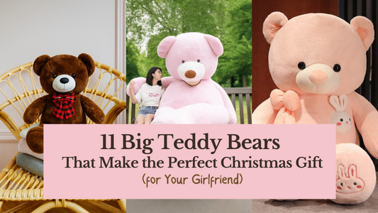 Big Teddy Bears That Make the Perfect Christmas Gift for Your Girlfriend