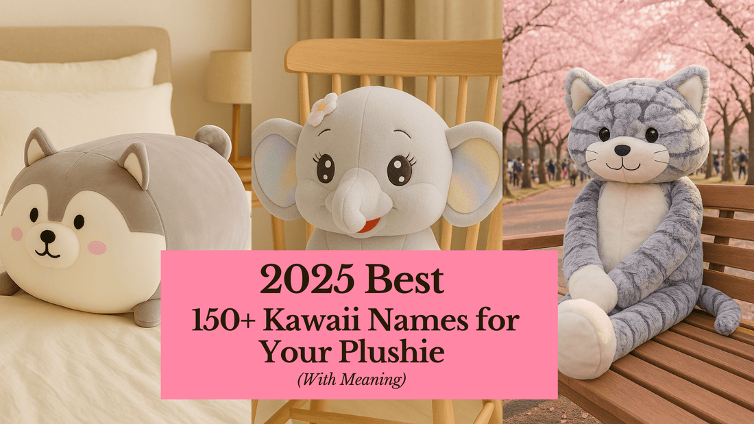 150+ Kawaii Plushie Names (With Meanings) – 2025 – Goodlifebean