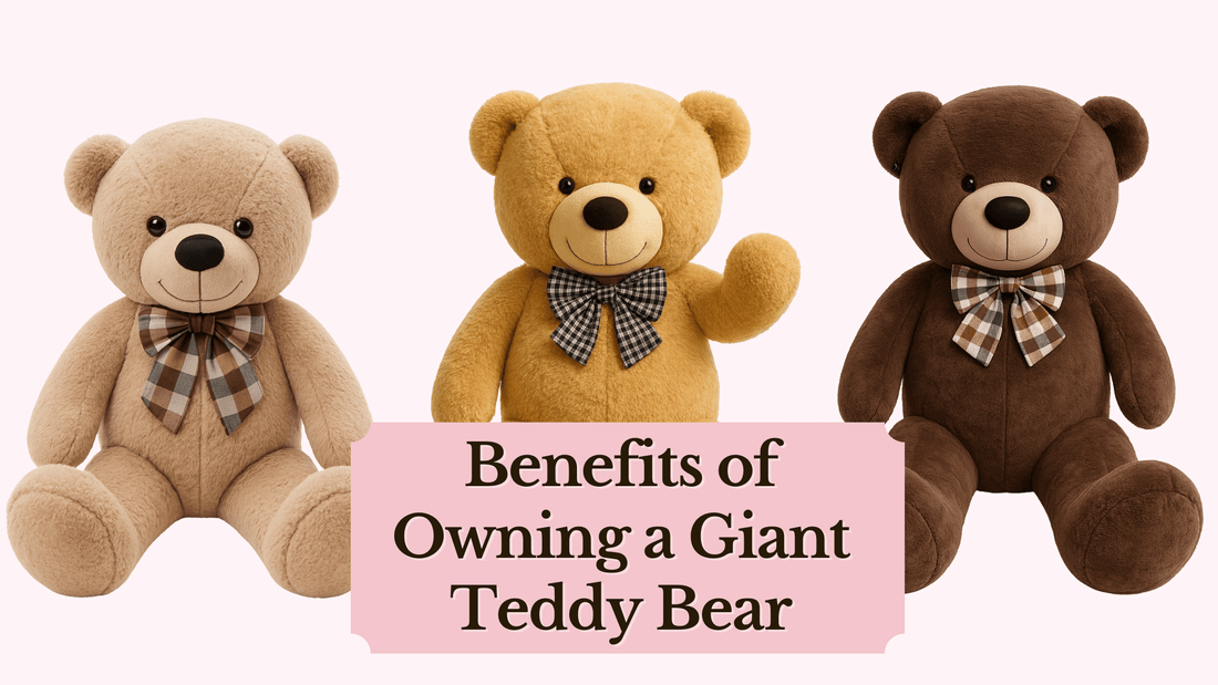 The Benefits of Owning a Life-Size Teddy Bear - Goodlifebean