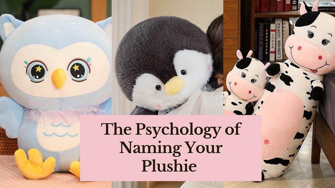 The Psychology of Naming Your Plushie | Why DO People Name their plushies