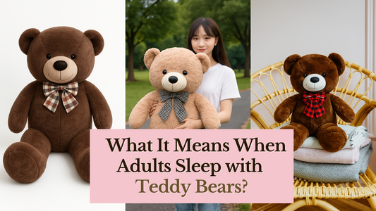 What It Means When Adults Sleep with Teddy Bears