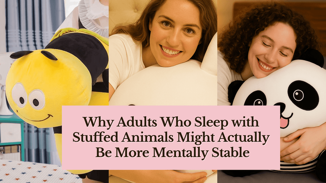 Why Adults Who Sleep with Stuffed Animals Might Actually Be More Mentally Stable - Goodlifebean