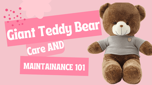 Giant Teddy Bear Care and Maintenance 101 | 2025 Updated - Goodlifebean