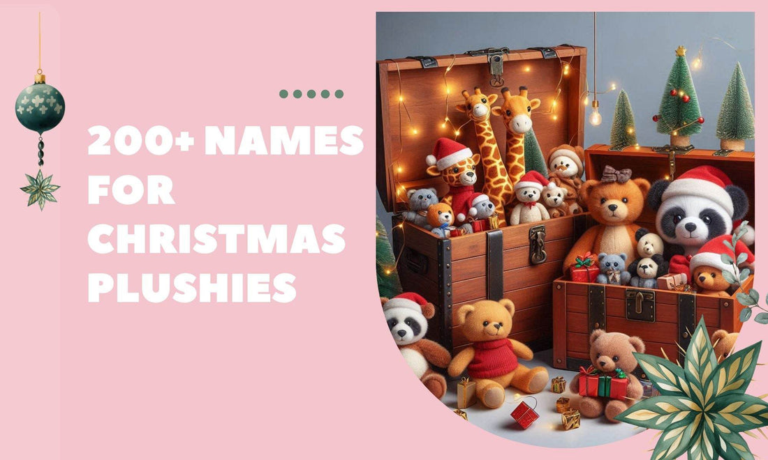 200+ Names with Meanings for Christmas-Themed Plushies - Goodlifebean