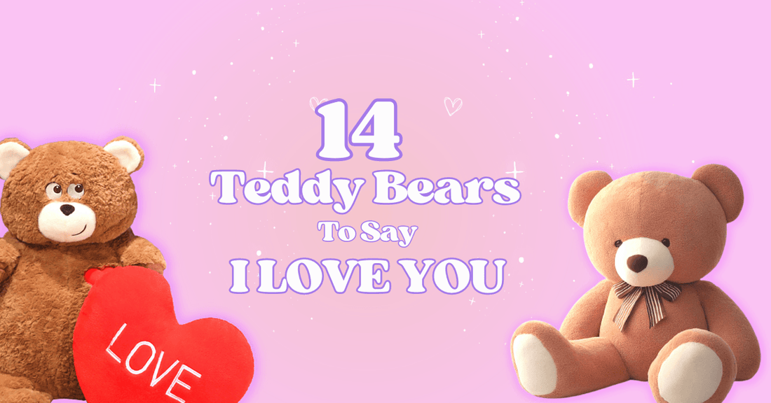 14 Large Teddy Bears to Say "I Love You" in the Cuddliest Way - Goodlifebean