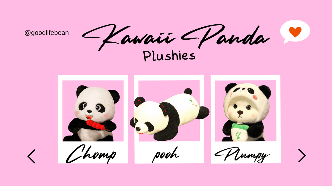Panda Plushies | Stuffed Panda Teddy Bears - Goodlifebean