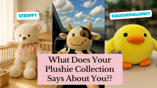 From Squishmallows to Steiff: What Your Plushie Collection Says About You