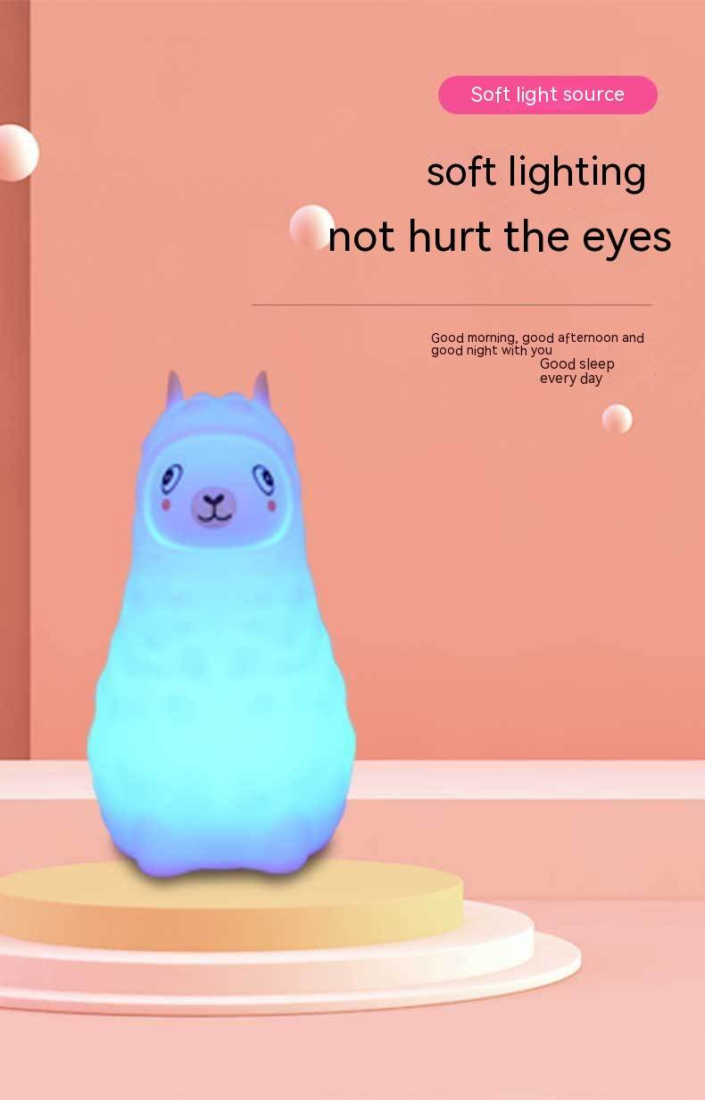 Kawaii Alpaca Night Light - Goodlifebean