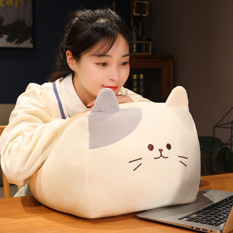 PurrPad: Fluffy Cat Plushie | Emotional Support Cat Plushie