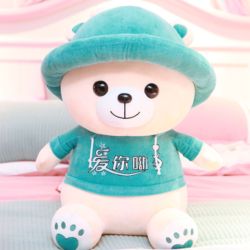 Shop Kawaii BlissBear: Cheery Life Sized Teddy bear - Stuffed Animals Goodlifebean Plushies | Stuffed Animals