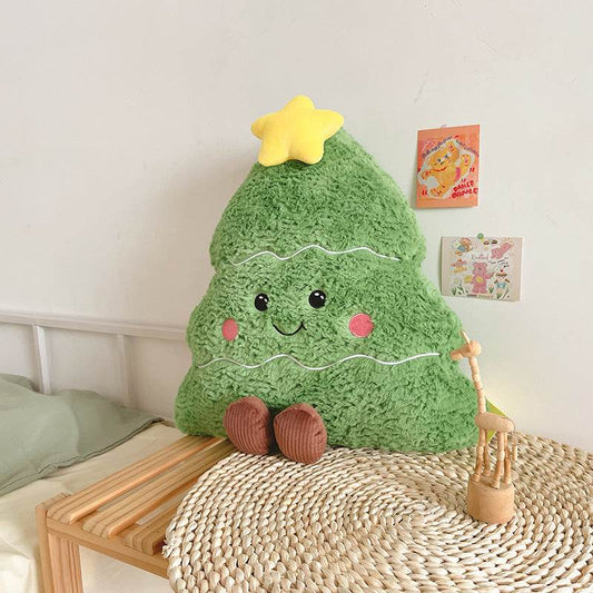 Shop Cute Christmas Tree Plushie - plush Goodlifebean Plushies | Stuffed Animals