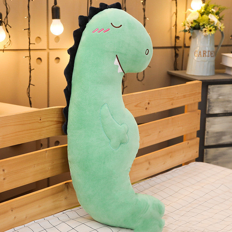 Shop Iggie: Large Stuffed Dino Body Pillow Plush - Stuffed Animals Goodlifebean Giant Plushies