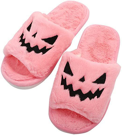 Spooky Snuggles Halloween Slippers