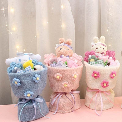 Fluffié: Kawaii Plushie Flower Bouquet - Goodlifebean