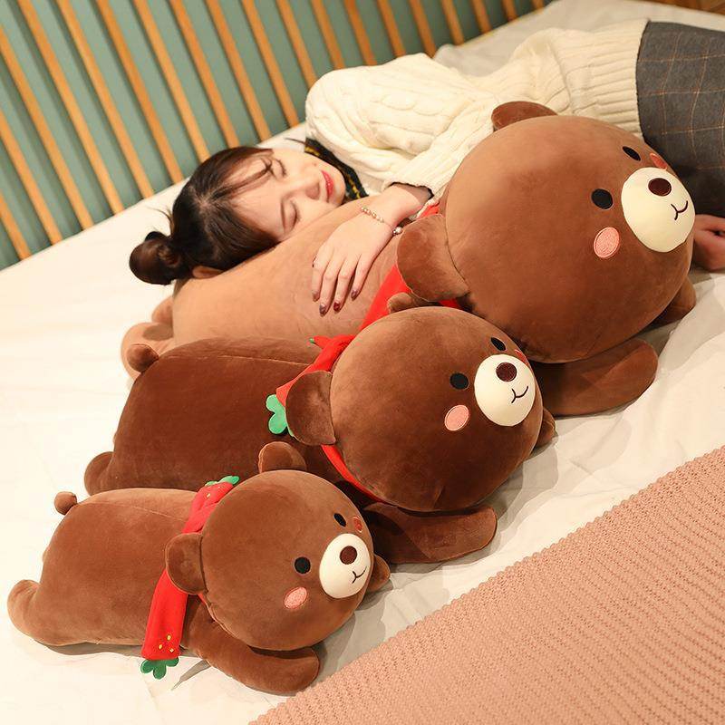 Giant Cuddly Brown Bear Plushie - Goodlifebean