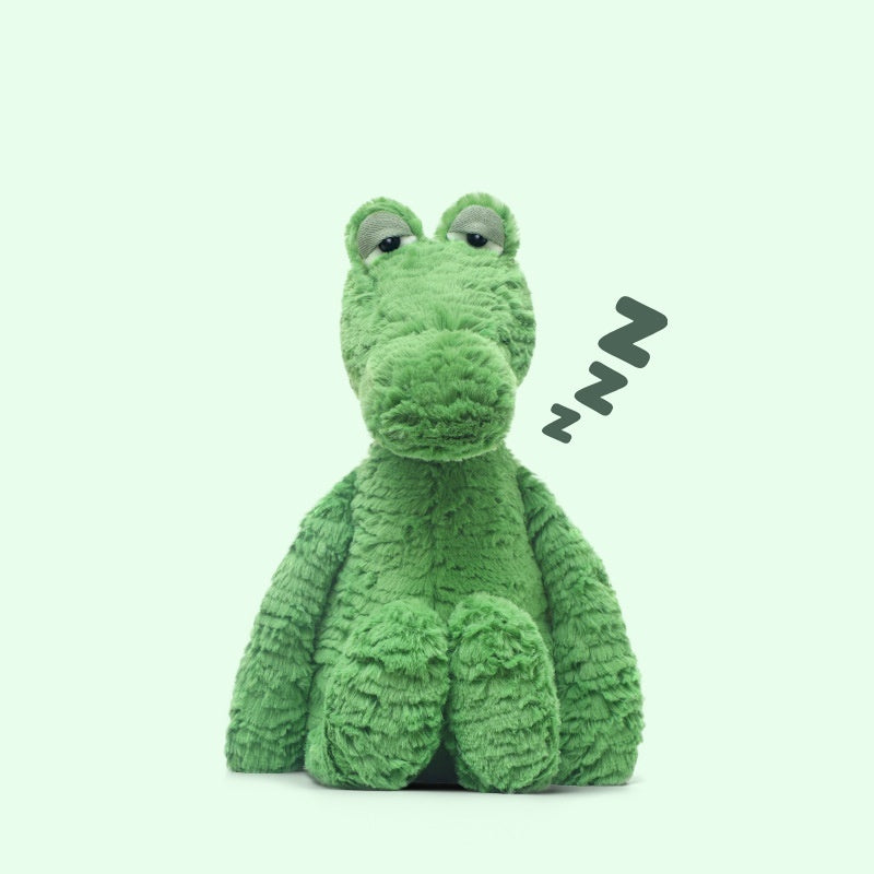 Tired AF John The Crocodile Plushie | Cute STuffed Animal Crocodile