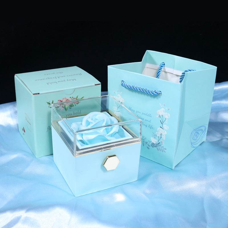 Rotating Eternal Rose Gift Box - Goodlifebean