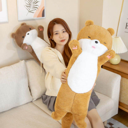 Chubby Hamster Giant Body Pillow Plushie - Goodlifebean