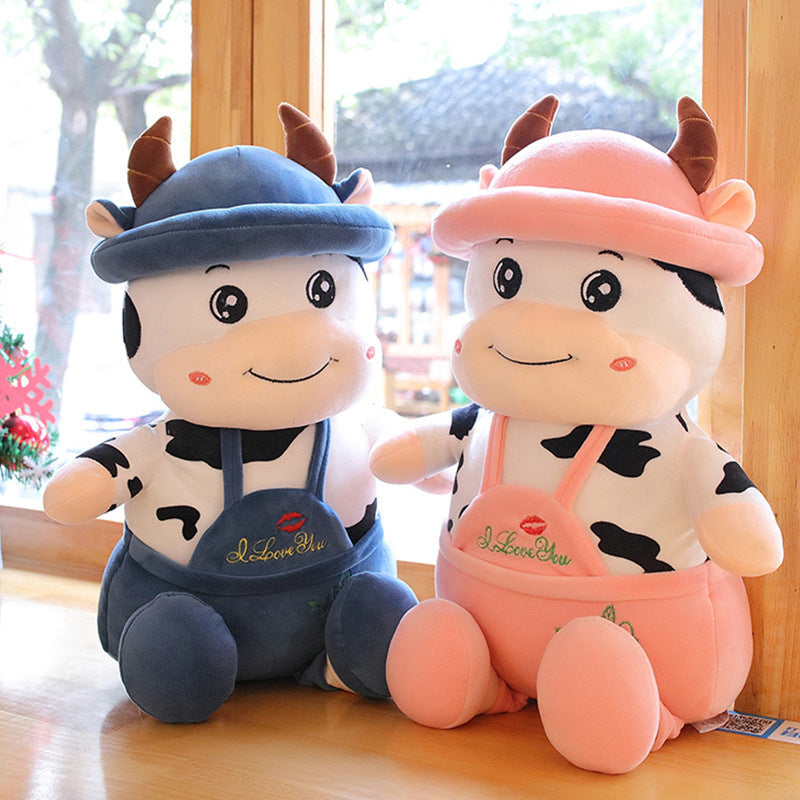 Cute Swiss Cow Plushie |