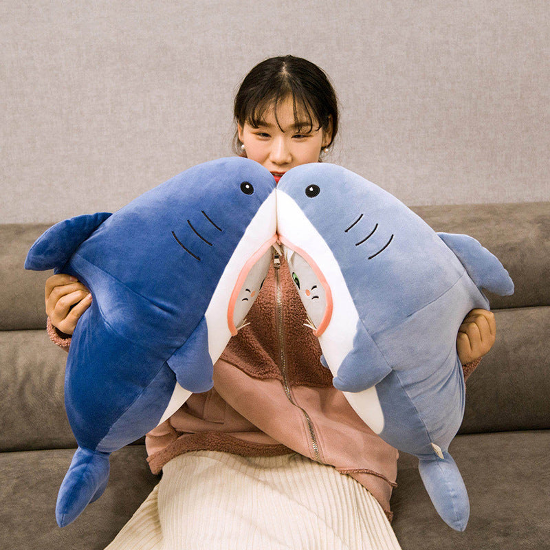 Shop Kawaii Cat Shark Plush - Stuffed Animals Goodlifebean Plushies | Stuffed Animals