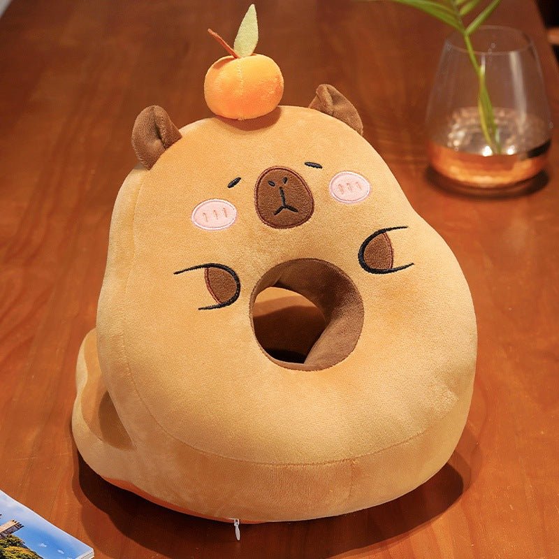 Cute Capybara Nap Pillow - Goodlifebean product_type