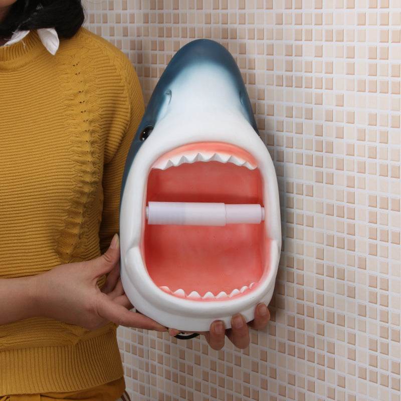 Kawaii Shark Tissue Holder
