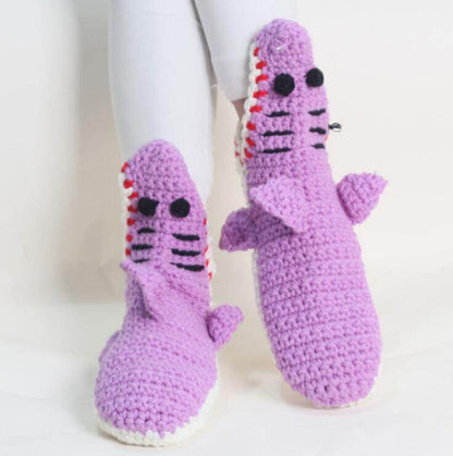 Cozy Plush Shark Socks - Goodlifebean