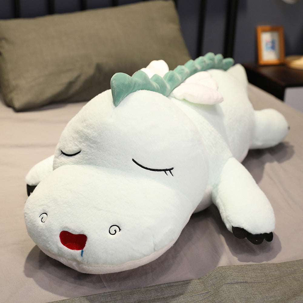 Shop Barney: Giant Dinosaur Body Pillow Plushie (4.2ft) - Stuffed Animals Goodlifebean Giant Plushies