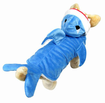 Comfy Cozy Shark Suit for Pets - Goodlifebean