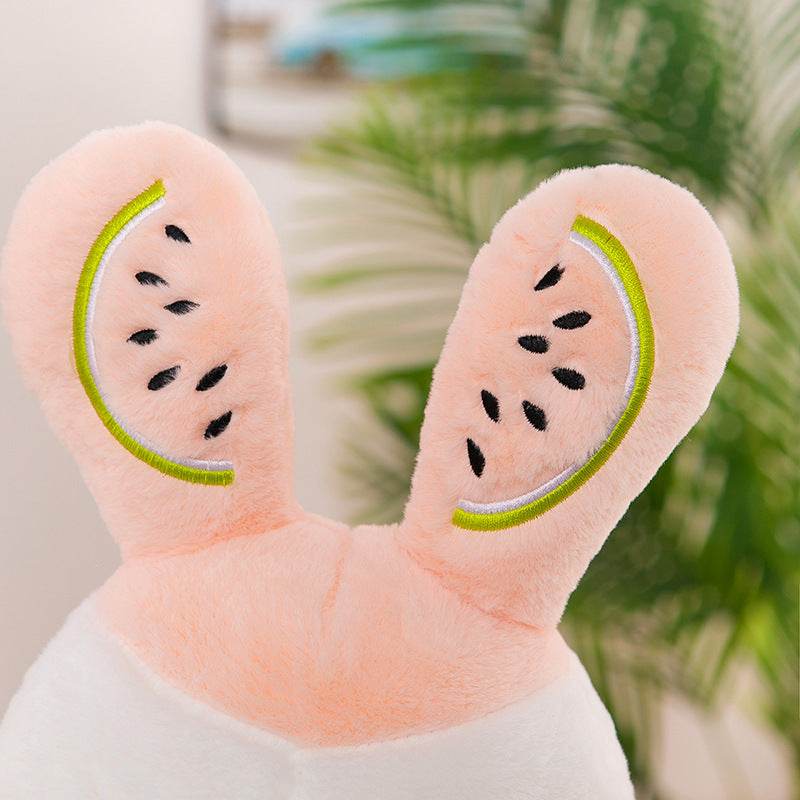 Shop MelonBunny: Kawaii Bunny Plushie with Watermelon Head - Goodlifebean Black Friday Sale | Plushies | Giant Teddy Bear