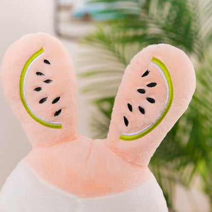 Shop MelonBunny: Kawaii Bunny Plushie with Watermelon Head - Goodlifebean Black Friday Sale | Plushies | Giant Teddy Bear