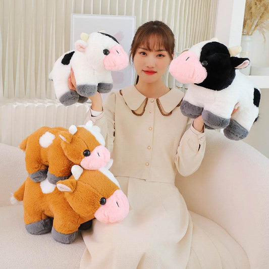 Hayley: Cute Cow Plushie | Stuffed Animal Cow - Goodlifebean